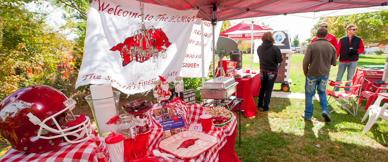 Tailgating Locations Arkansas Razorbacks