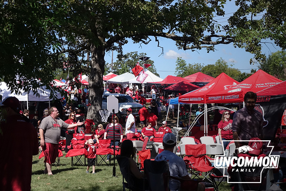 Little Rock Tailgating Arkansas Razorbacks