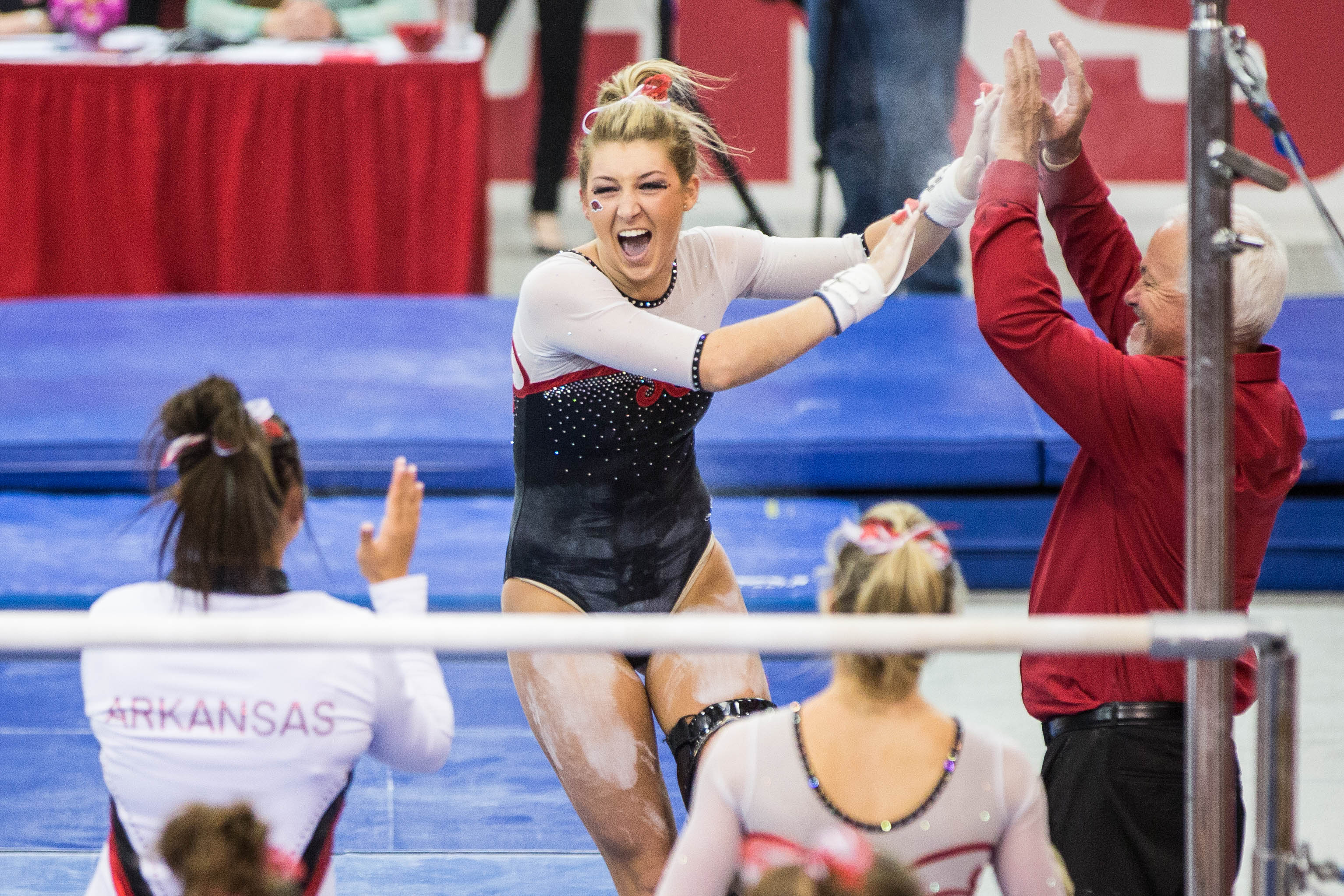 Arkansas vs. Oklahoma Gymnastics Arkansas Razorbacks