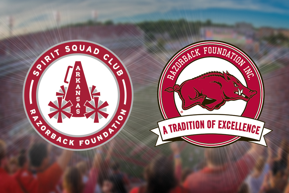 Razorback Foundation Introduces Spirit Squad Club Arkansas Razorbacks