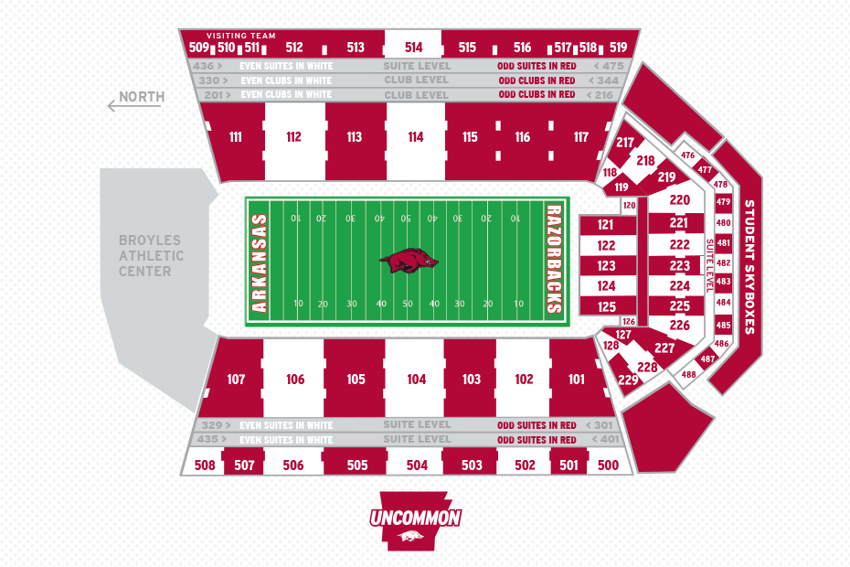 What To Wear Against Bama Arkansas Razorbacks