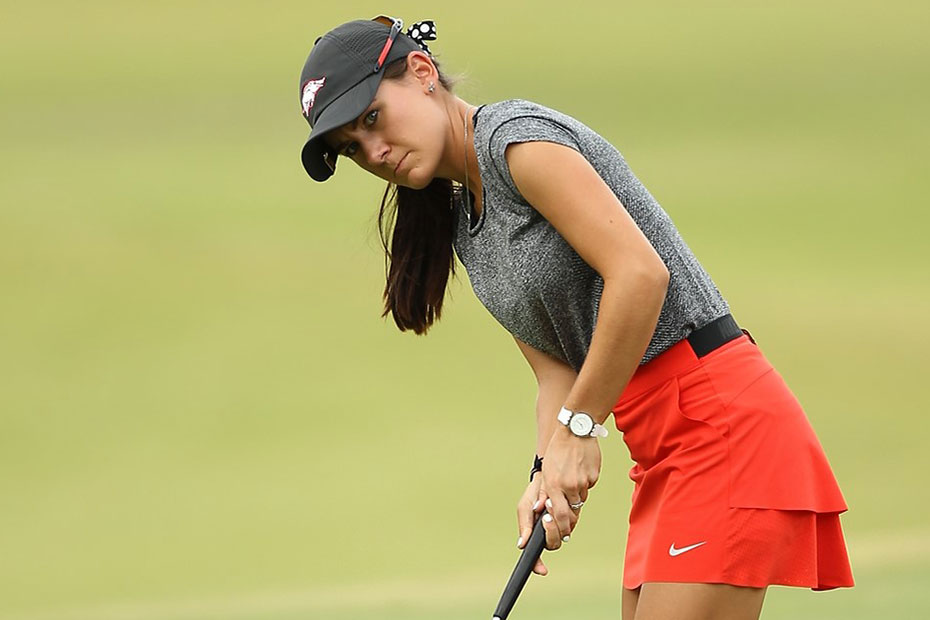 Golfers Jordy Labarbera And Cara Gorlei Remain Near The Top Of The Leaderboard After Three Rounds Of Play At The Mexican Womens Amateur Championship In Golfers Jordy Labarbera And Cara Gorlei Remain Near The Top Of The Leaderboard After Three Rounds Of Play At The Mexican Womens Amateur Championship In