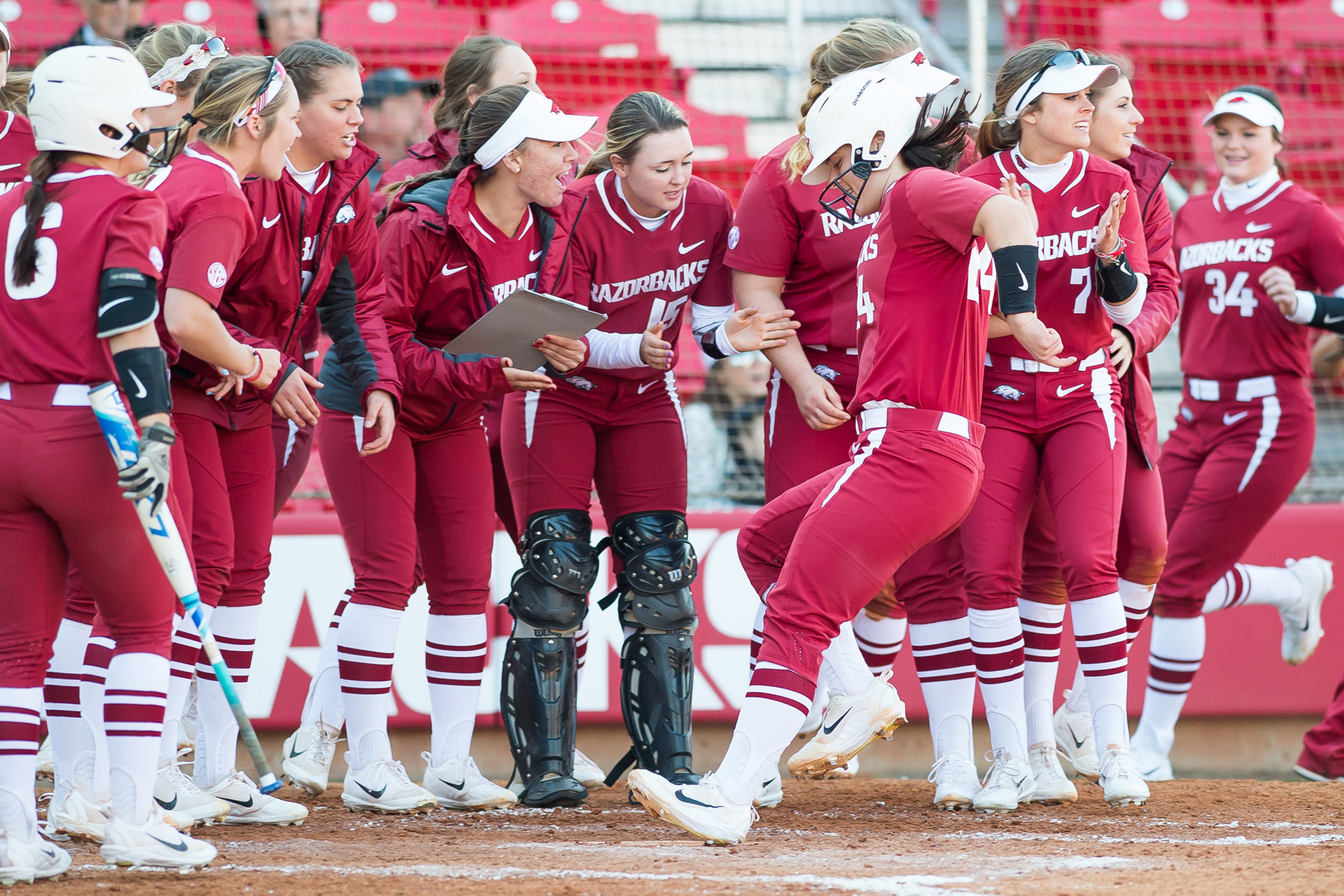 In Photos Home Opener vs Nebraska, Lamar Arkansas Razorbacks