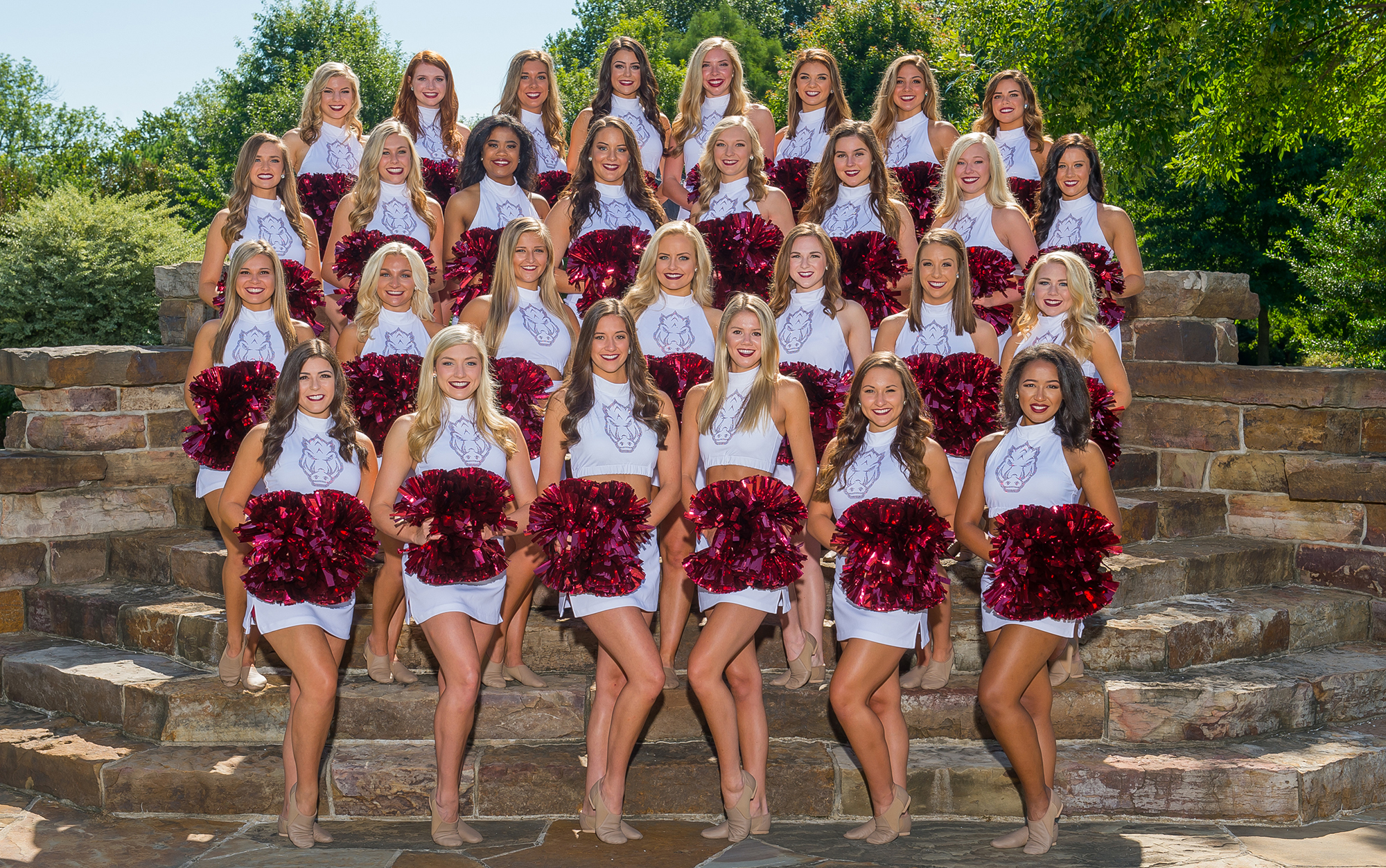 Spirit Squads Arkansas Razorbacks