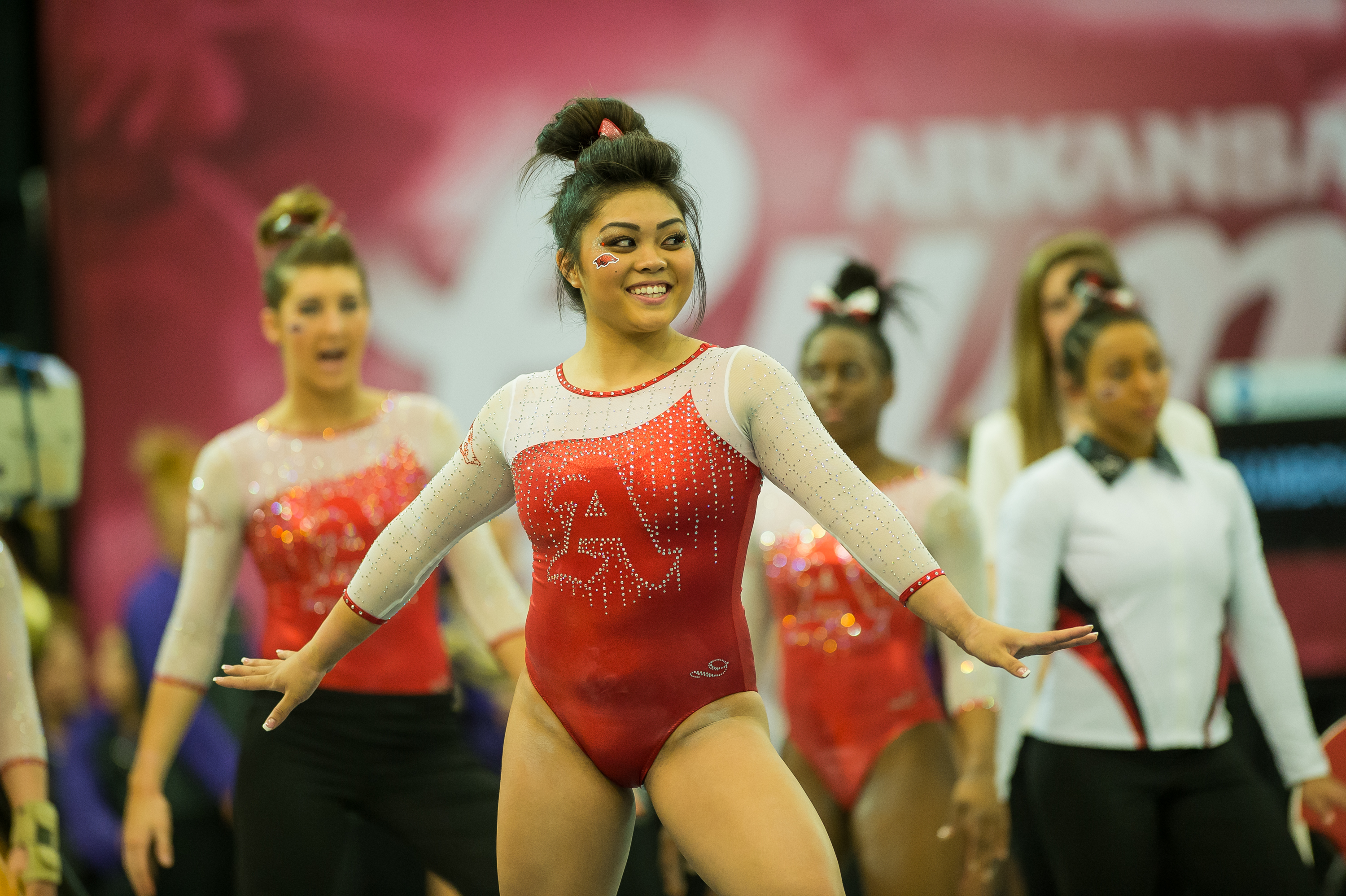 Three Takeaways From Second Gymnastics Intrasquad Arkansas Razorbacks