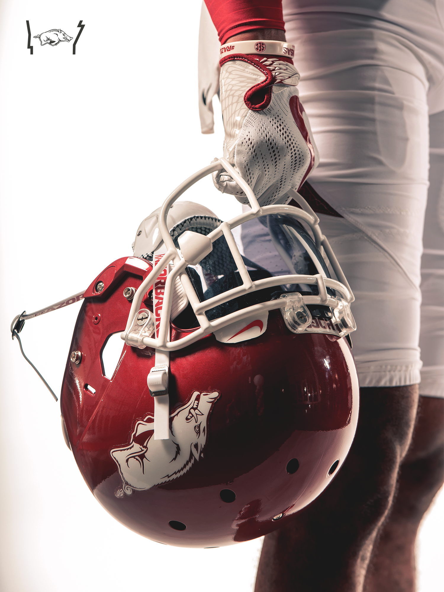 Razorbacks Riddell Arkansas Razorback Football Helmet Arkansas